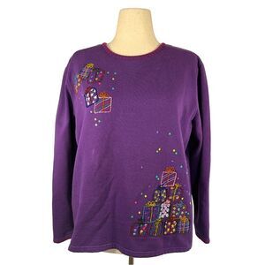Karen Scott Ugly Christmas Sweater | Petite XL